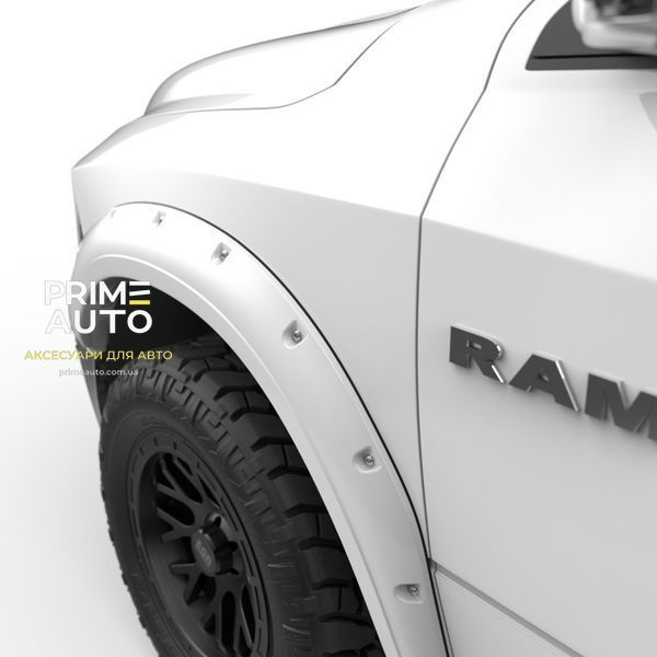 Расширители арок Ram 1500 2009-2018 Bolt-On Style цвет Bright White EGR 792654-PW7 792654-PW7 фото