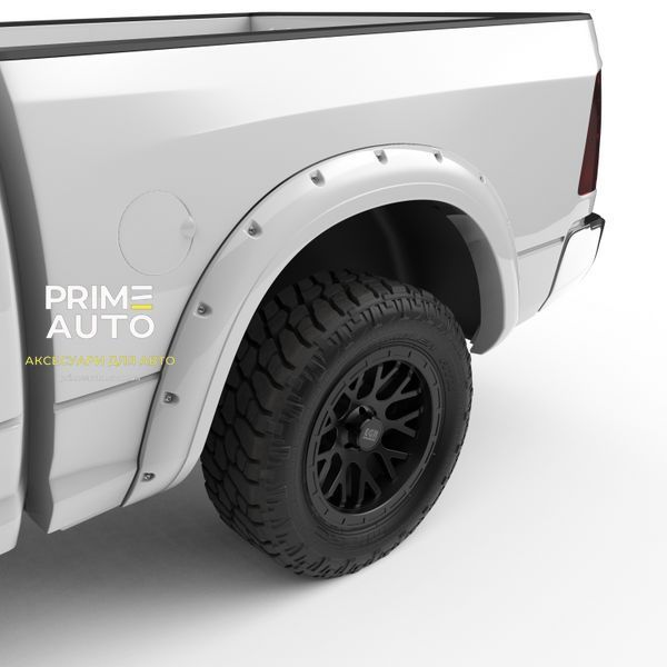 Расширители арок Ram 1500 2009-2018 Bolt-On Style цвет Bright White EGR 792654-PW7 792654-PW7 фото