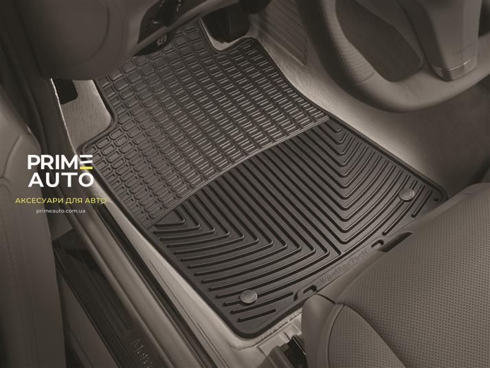 Коврики резиновые передние Mercedes-Benz E-Class 2003 - 2010 черный WeatherTech W114 W114 фото