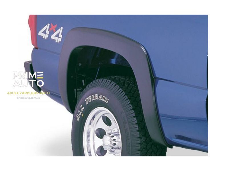Розширювачі арок комплект 4 шт Chevrolet Silverado 3500 Classic 2007-2007 OE-style чорний Bushwacker 40915-02 40915-02:: фото