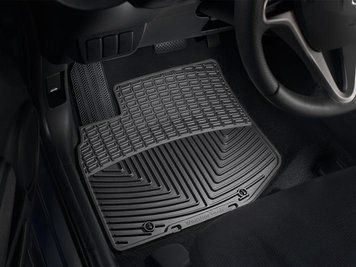 Коврики резиновые передние Honda Fit 2009 - 2014 черный WeatherTech W147 W147 фото