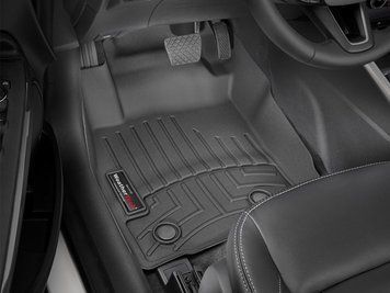 Килими автомобільні 3D Лайнери передні Ford EcoSport 2018 - 2022 чорний WeatherTech 4413241 4413241 фото