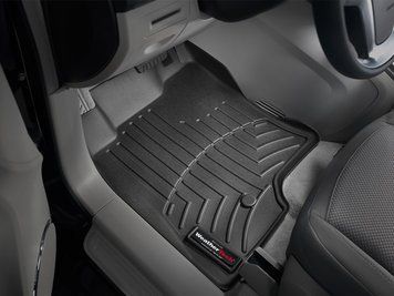 Килими автомобільні 3D Лайнери передні Saturn Vue 2008 - 2010 чорний WeatherTech 441421 441421 фото