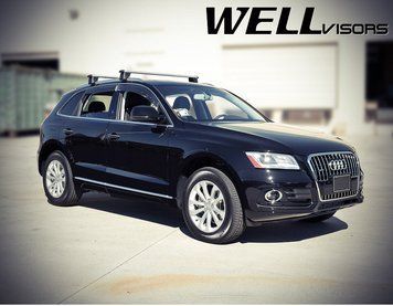 Дефлекторы окон к-т 4 шт Premium серия Audi Q5 2009 - 2017 Wellvisors 3-847AU001 3-847AU001 фото