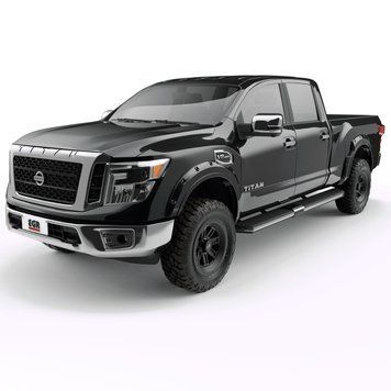Расширители арок Nissan Titan 2016 - 2025 Bolt-On Style черный EGR 795904-G41 795904-G41 фото