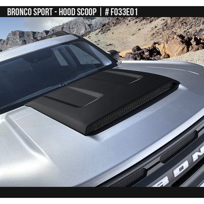 Накладка на капот Ford Bronco Sport 2021-2025 черный AIR DESIGN FO33E01 FO33E01 фото