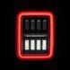 Задні ліхтарі Jeep Gladiator 2019-2025 LUXX-Series Black-Red AlphaRex 602070 602070 фото 10