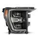 Передние фары Ford F150 Raptor 2021-2022 LED LUXX серия черные AlphaRex 880139 880139. фото 11