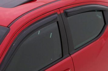Дефлекторы окон клеящиеся темные Honda Civic 2016-2021 к-т 4 шт AVS 94682 94682 фото