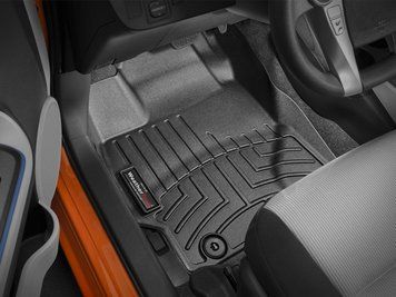 Килими автомобільні 3D Лайнери передні Toyota Prius C 2012 - 2015 чорний WeatherTech 444181 444181 фото