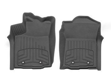 Коврики автомобильные 3D Лайнеры High Performance передние Toyota Tacoma 2018 - 2023 черный WeatherTech 4412991IM 4412991IM фото
