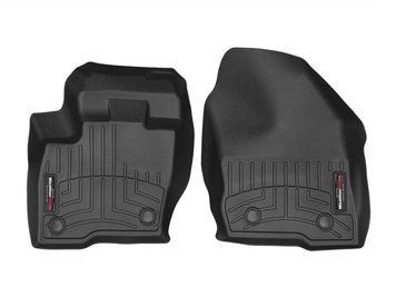 Килими автомобільні 3D Лайнери передні Ford Kuga 2016 - 2019 чорний WeatherTech 449971 449971: фото
