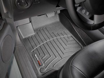 Килими автомобільні 3D Лайнери передні Volkswagen Beetle 1998 - 2010 чорний WeatherTech 442631 442631 фото