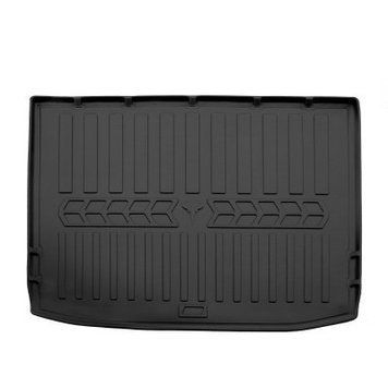 Коврик в багажник с бортиком Nissan X-Trail (T33) 5 из 7 мест 2021-2025 черный 6013061 6013061. фото