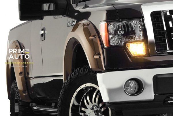 Розширювачі арок комплект 4 шт Ford F-150 2009-2014 Max Pocket-style чорний Bushwacker 20927-02 20927-02 фото