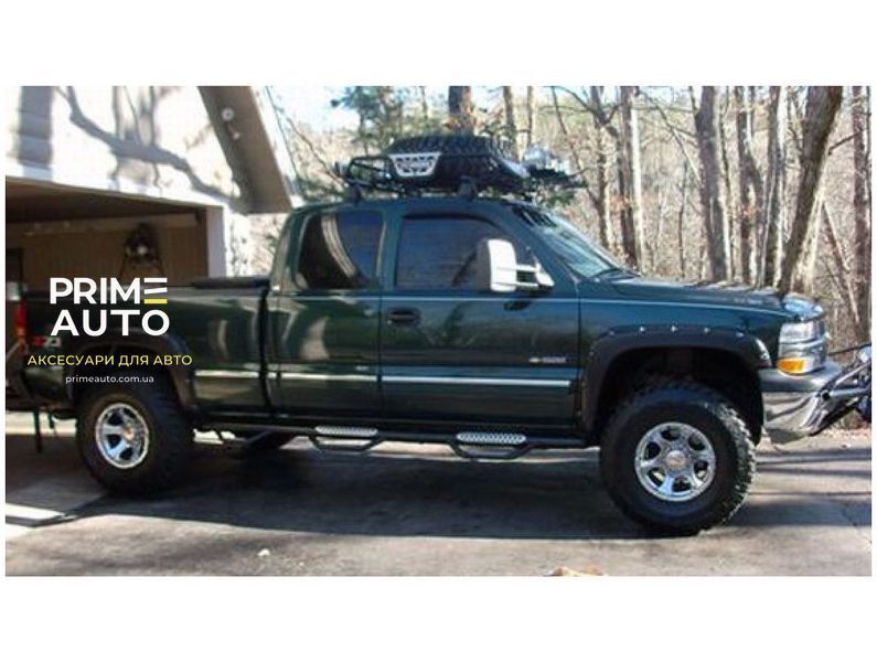 Розширювачі арок комплект 4 шт GMC Sierra 1500/3500 Classic 2007-2007 Pocket-style чорний Bushwacker 40917-02 40917-02 фото