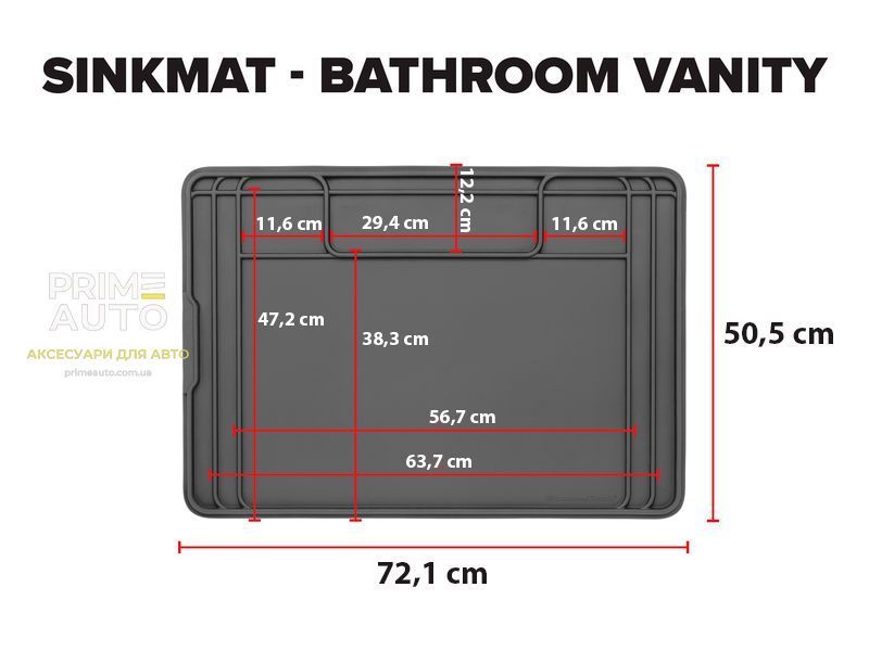 Коврик кухонный под раковину 117 x 57 см бежевый WeatherTech USM03BXTN USM03BXTN фото