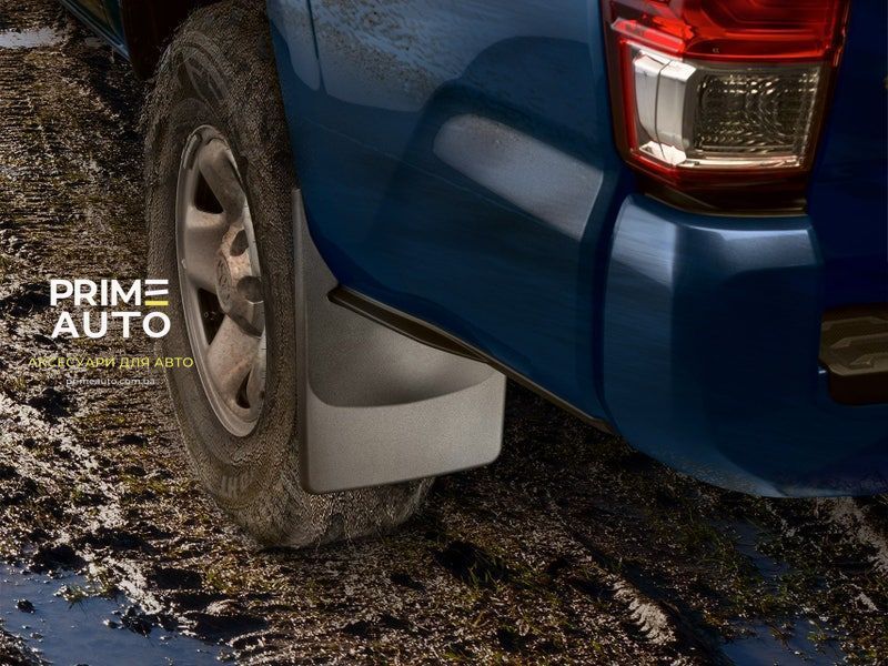 Брызговики передние Hyundai Tucson Plug-In Hybrid 2025 - 2026 черный WeatherTech 110139 110139.. фото