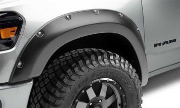 Розширювачі арок задні 2 шт Ram 1500 2019-2026 Pocket-style чорний Bushwacker 50054-02 50054-02 фото