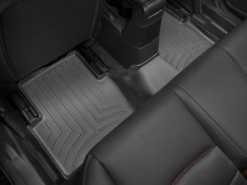 Килими автомобільні 3D Лайнери 2й ряд Mazda CX-3 2016 - 2021 чорний WeatherTech 448482 448482 фото