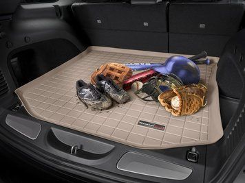 Килим в багажник Chevrolet GMC Sierra EV 2024 чорний WeatherTech 401863 401863. фото