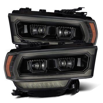Передні фари RAM/Dodge Ram 2500 2019-2024 PRO серія колір Alpha-Black AlphaRex 880546 880546 фото