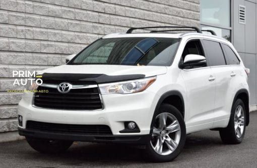 Дефлектор капоту Toyota Highlander 2014-2016 гладкий FormFit HD20Q14 HD20Q14 фото