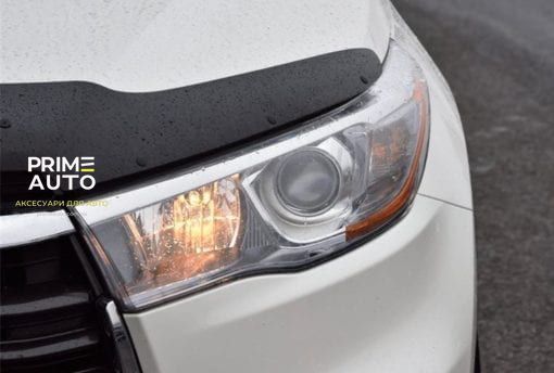 Дефлектор капоту Toyota Highlander 2014-2016 гладкий FormFit HD20Q14 HD20Q14 фото