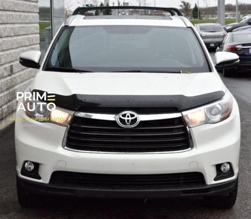 Дефлектор капоту Toyota Highlander 2014-2016 гладкий FormFit HD20Q14 HD20Q14 фото
