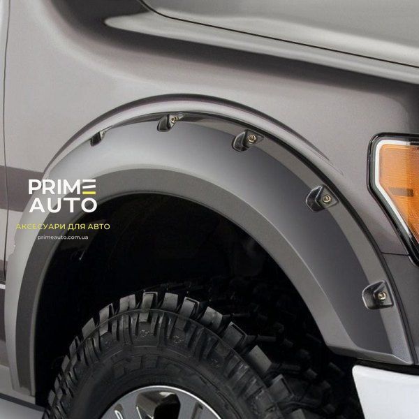 Розширювачі арок комплект 4 шт Ford F-150 2009-2014 Pocket-style чорний Bushwacker 20929-02 20929-02 фото