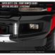 Накладка переднього бамперу з ДХВ Ford F-250 2017-2019 чорний та срібний AIR DESIGN FO23A04 FO23A04 фото 2