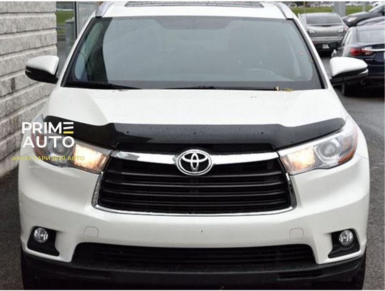Дефлектор капоту Toyota Highlander 2014-2016 гладкий FormFit HD20Q14 HD20Q14 фото