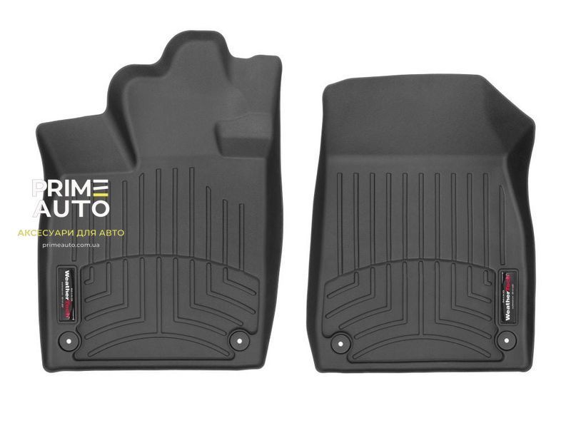 Килими автомобільні 3D Лайнери передні Skoda Elroq 2025+ чорний WeatherTech 4416371 4416371: фото