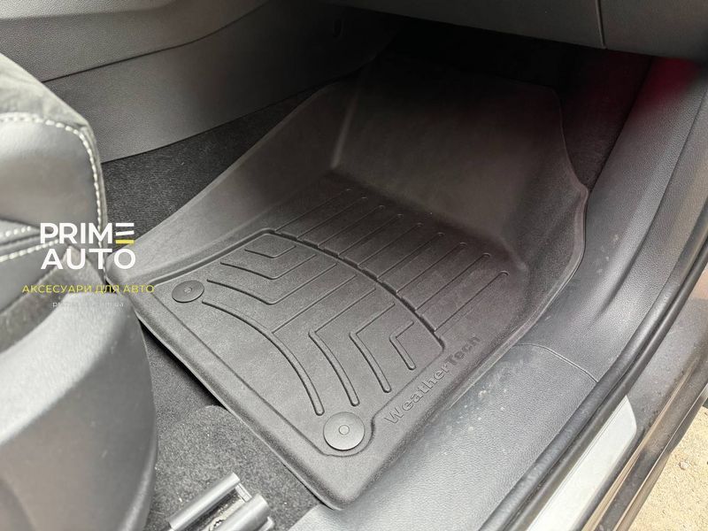 Килими автомобільні 3D Лайнери High Performance передні Skoda Kodiaq 2017 - 2024 чорний WeatherTech 449891IM 449891IM&hellip;. фото