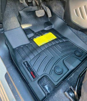Килими автомобільні 3D Лайнери Передні Suzuki Ignis 2016-2024 чорний WeatherTech 4413981 4413981 фото
