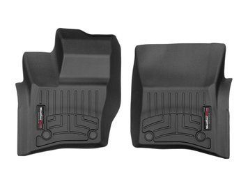 Коврики автомобильные 3D Лайнеры передние Land Rover Range Rover Defender 2020 - 2025 черный WeatherTech 4416291 4416291 фото