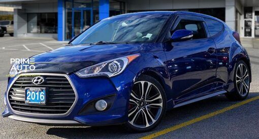 Дефлектор капота Hyundai Veloster 2013-2018 гладкий FormFit HD10Q13 HD10Q13 фото