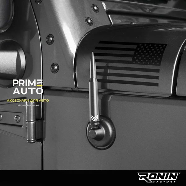 Антенна TUFFLOCK™ BULLET, Jeep Wrangler, 2007-2023, Ronin Factory X001FUJPCT X001FUJPCT-_. фото