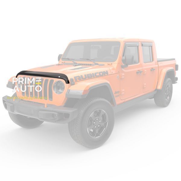 Дефлектор капоту Jeep Gladiator 2020 - 2025 темний матовий EGR 305255 305255 фото