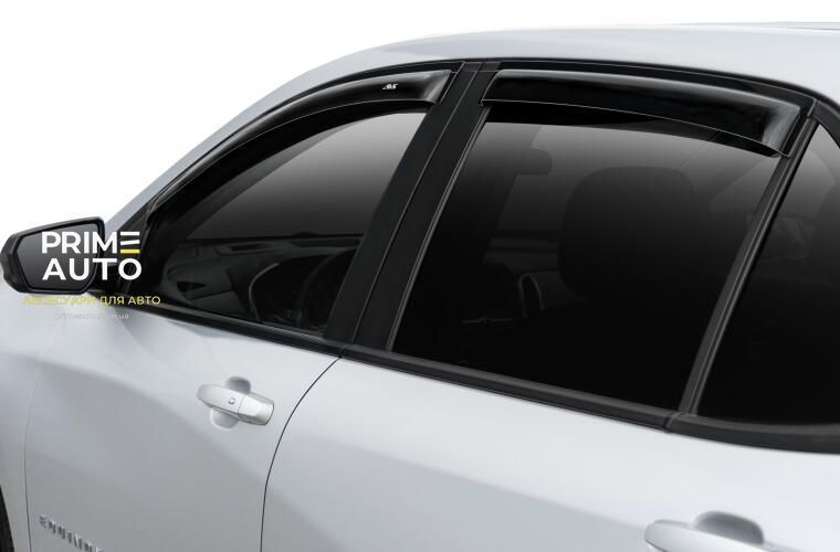 Дефлекторы окон к-т 4 шт CHEVROLET EQUINOX 2018- 2025 Ventvisor OUTSIDE MOUNT дымчатыеAVS 94634 94634 фото