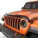 Дефлектор капоту Jeep Gladiator 2020 - 2025 темний матовий EGR 305255 305255 фото 1
