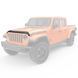 Дефлектор капоту Jeep Gladiator 2020 - 2025 темний матовий EGR 305255 305255 фото 3