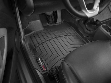 Килими автомобільні 3D Лайнери передні Smart ForTwo 2008 - 2015 чорний WeatherTech 442151 442151 фото