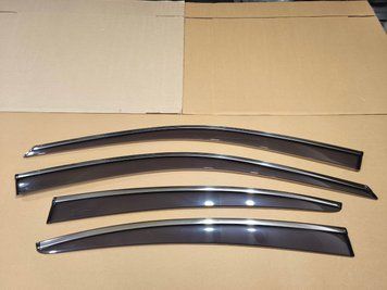 Дефлектори вікон передні+задні к-т 4шт Subaru Legacy 2009 - 2014 Subaru E3610AJ100 E3610AJ100 фото