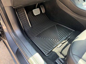Коврики резиновые передние Tesla Model 3 2017 - 2025 черный WeatherTech W645 W645 фото