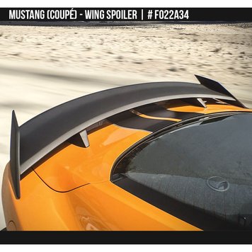 Задній спойлер Ford Mustang 2015-2023 чорний AIR DESIGN FO22A34 FO22A34 фото