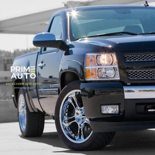 Розширювачі арок комплект 4 шт Chevrolet Silverado 1500 2007-2013 OE-style чорний Bushwacker 40923-02 40923-02 фото