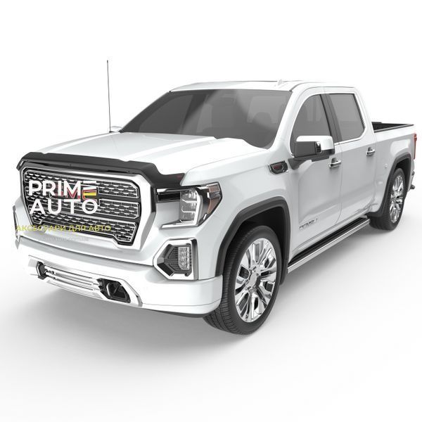 Дефлектор капота GMC Sierra 2019 - 2023 темный матовый EGR 301795 301795 фото