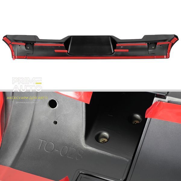 Спойлер кабіни Toyota Tundra 2007-2013 матовий чорний Spec-D SPL-TUN07BK-KH SPL-TUN07BK-KH фото