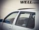 Дефлекторы окон к-т 4 шт Premium серия Volkswagen Golf 1999 - 2005 Hatchback Wellvisors 3-847VW006 3-847VW006 фото 7